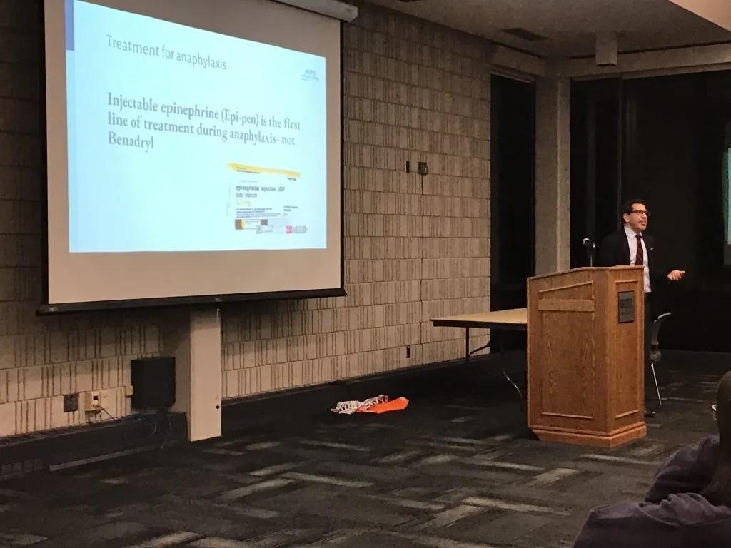 Dr. Z speaks at the Bristol County Beekeepers Association