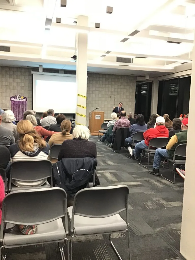 Dr. Z speaks at the Bristol County Beekeepers Association