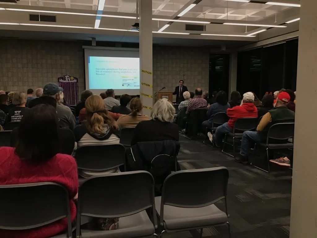 Dr. Z speaks at the Bristol County Beekeepers Association