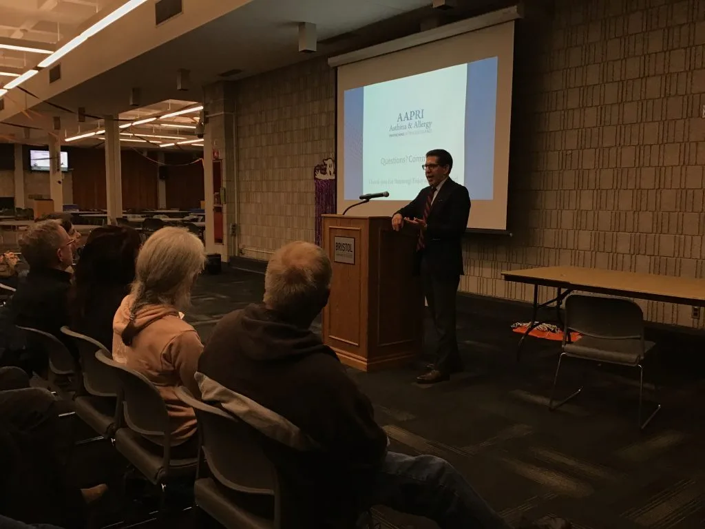 Dr. Z speaks at the Bristol County Beekeepers Association