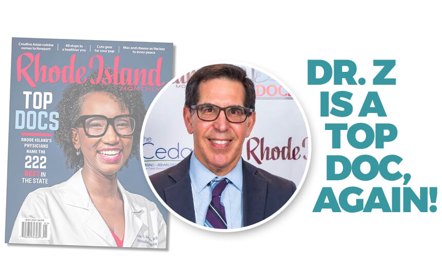 Dr. Z makes Rhode Island Monthly’s “Top Doc” list—again!