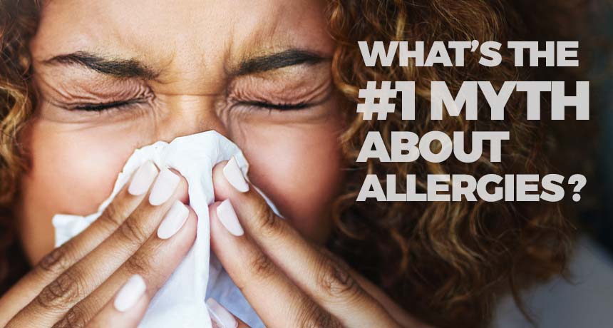 The #1 myth about allergies - Dr. Z - Functional Allergy Medicine - RI