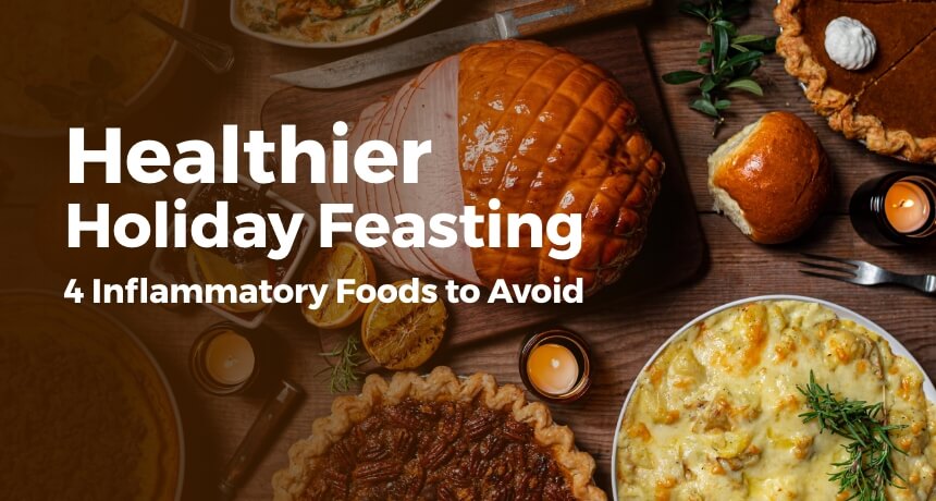 Let’s face it, a traditional Thanksgiving feast is packed with some of the worst offenders when it comes to inflammation-causing foods. “The good news is that it’s fairly easy to prepare and enjoy your delicious holiday favorites by swapping out the inflammatory ingredients for healthier ones,” says Yoko Kawashima, functional medicine certified health coach at the AAPRI Center for Functional Medicine. Here are some tips and recipe ideas to help you enjoy healthy holidays—without sacrificing flavor.