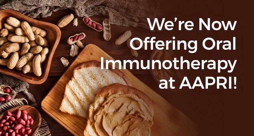 We’re Now Offering Oral Immunotherapy at AAPRI!